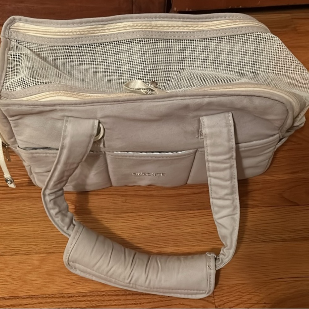Calvin Klein Beige Baby Bag
